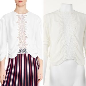 Sandro Antonin Silk Top 